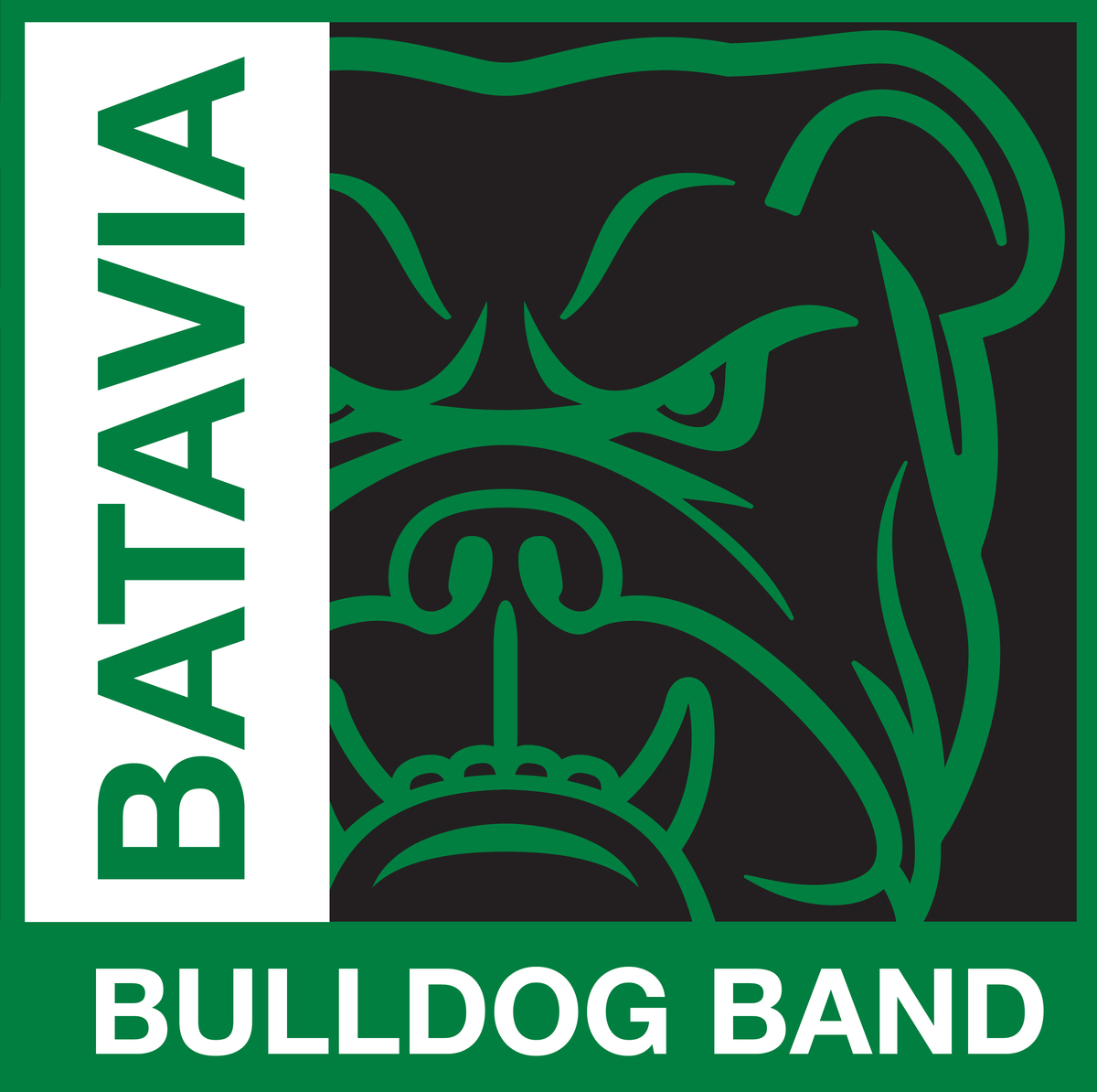 Batavia Bulldog Band Logo